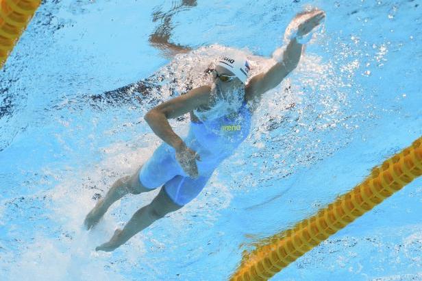 Úspěšné semifinále kraulařské dvoustovky s Barborou Seemanovou